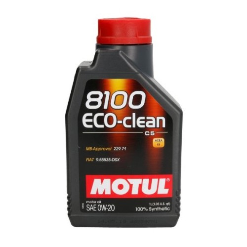 Двигателно масло Motul 8100 ECO-CLEAN 0W20 1L