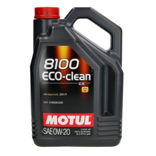 Двигателно масло Motul 8100 ECO-CLEAN 0W20 5L