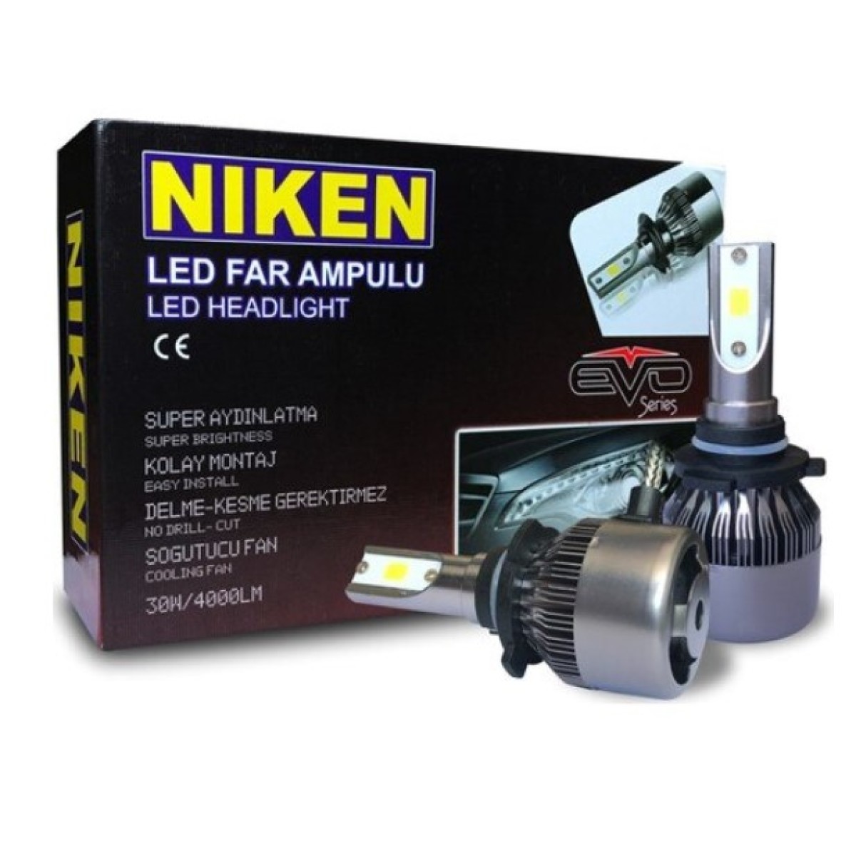 Комплект LED крушка H3