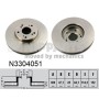 Предни дискове N3304051 Honda Accord 300 mm