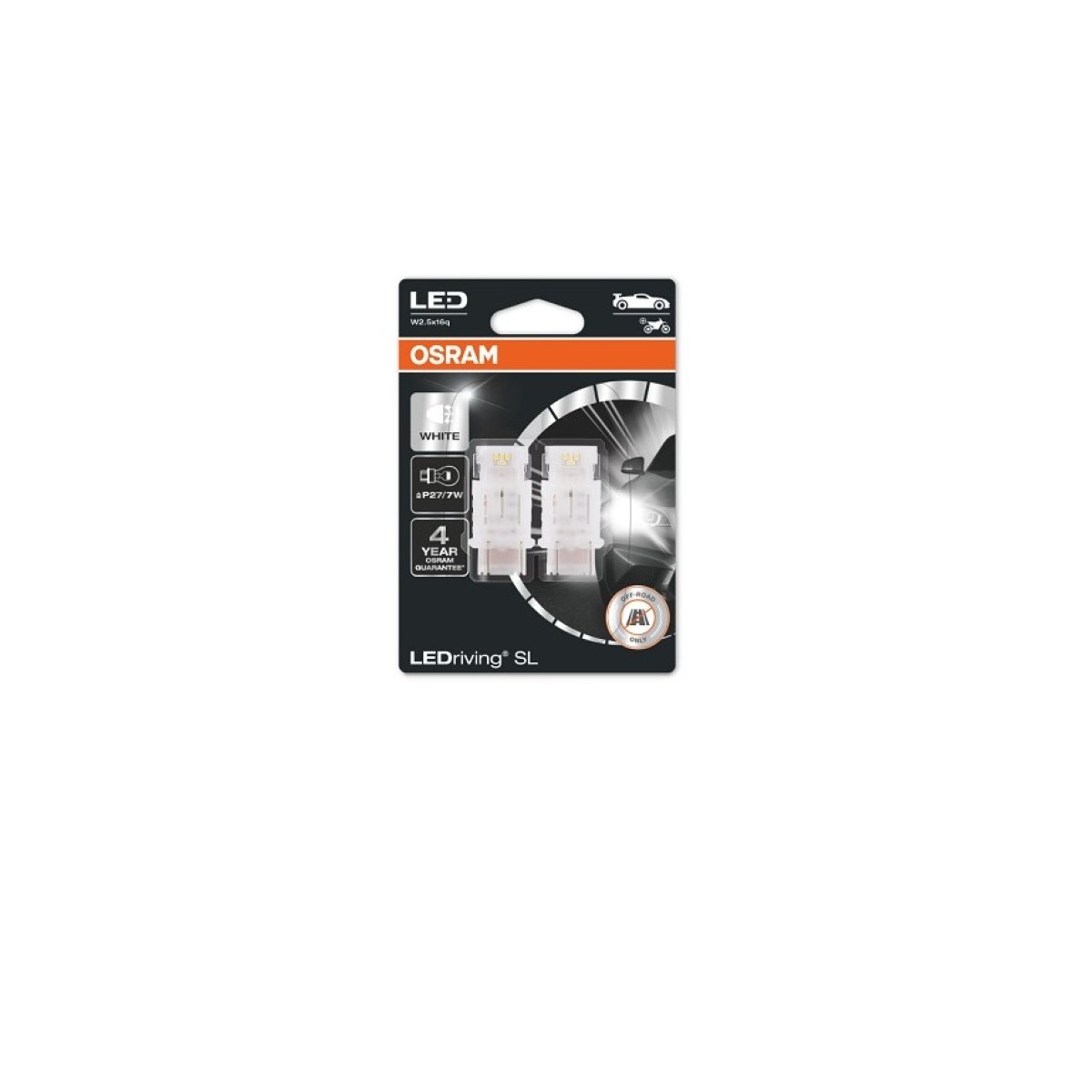 Крушка P27/7W Osram LEDriving SL 3157DRP-02B