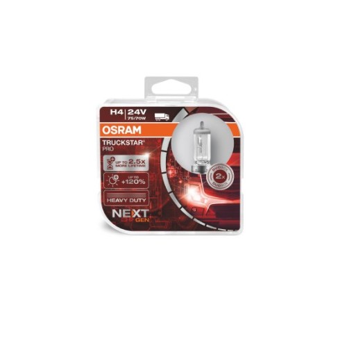 Крушки H4 Osram Truckstar Pro NextGen 64196 TSP-HCB NG