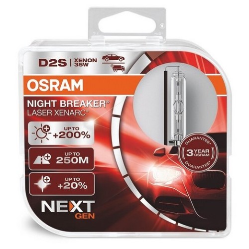 Крушки D2S Osram Xenarc Night Breaker Laser