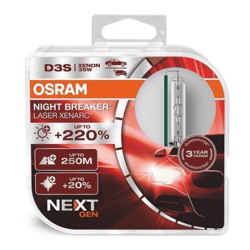 Крушки D3S Osram Xenarc Night Breaker Laser