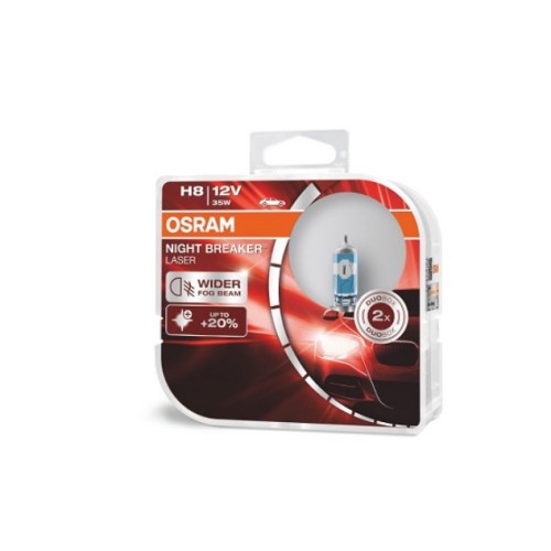 Крушки H8 Osram Night Breaker Laser 64212 NL-HCB