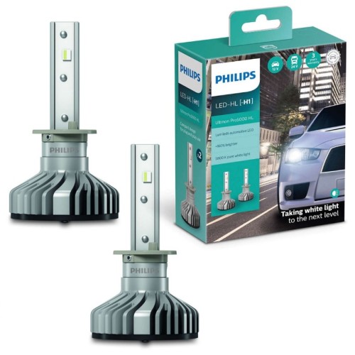 Крушка H1 Philips Ultinon Pro5000 HL 11258U50CWX2