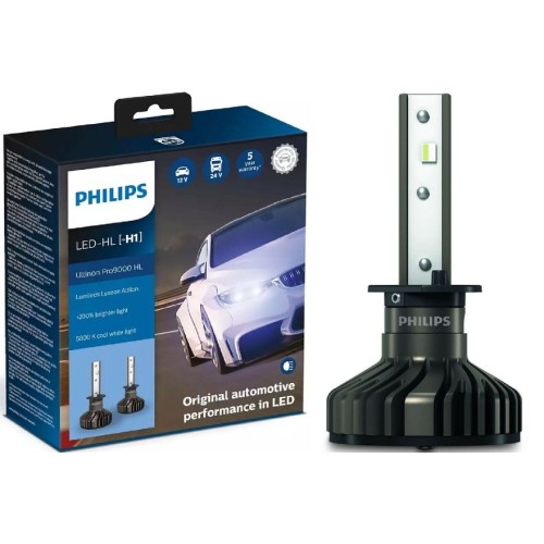 Крушки H1 Philips Ultinon Pro9000 HL 11258U90CWX2
