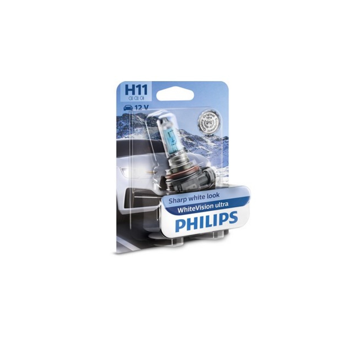 Крушка H11 Philips White Vision Ultra 12362WVUB1