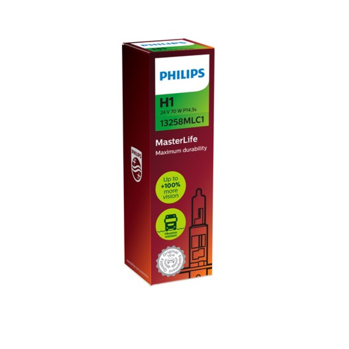 Крушка H1 Philips Masterlife 13258MLC1