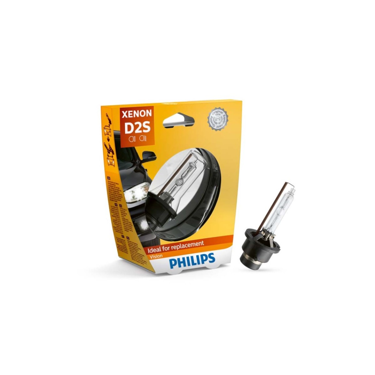 Крушка D2S Philips Xenon Vision 85122VIC1