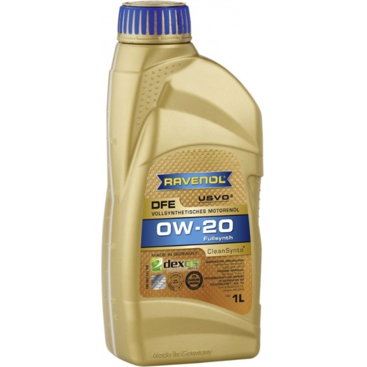 Двигателно масло Ravenol DFE 0W20 1L