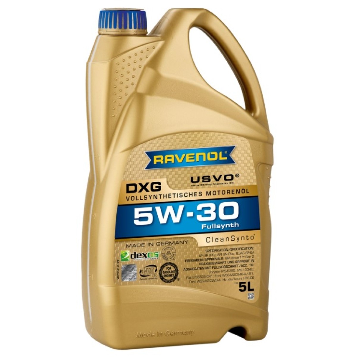 Двигателно масло Ravenol DXG 5W30 5L