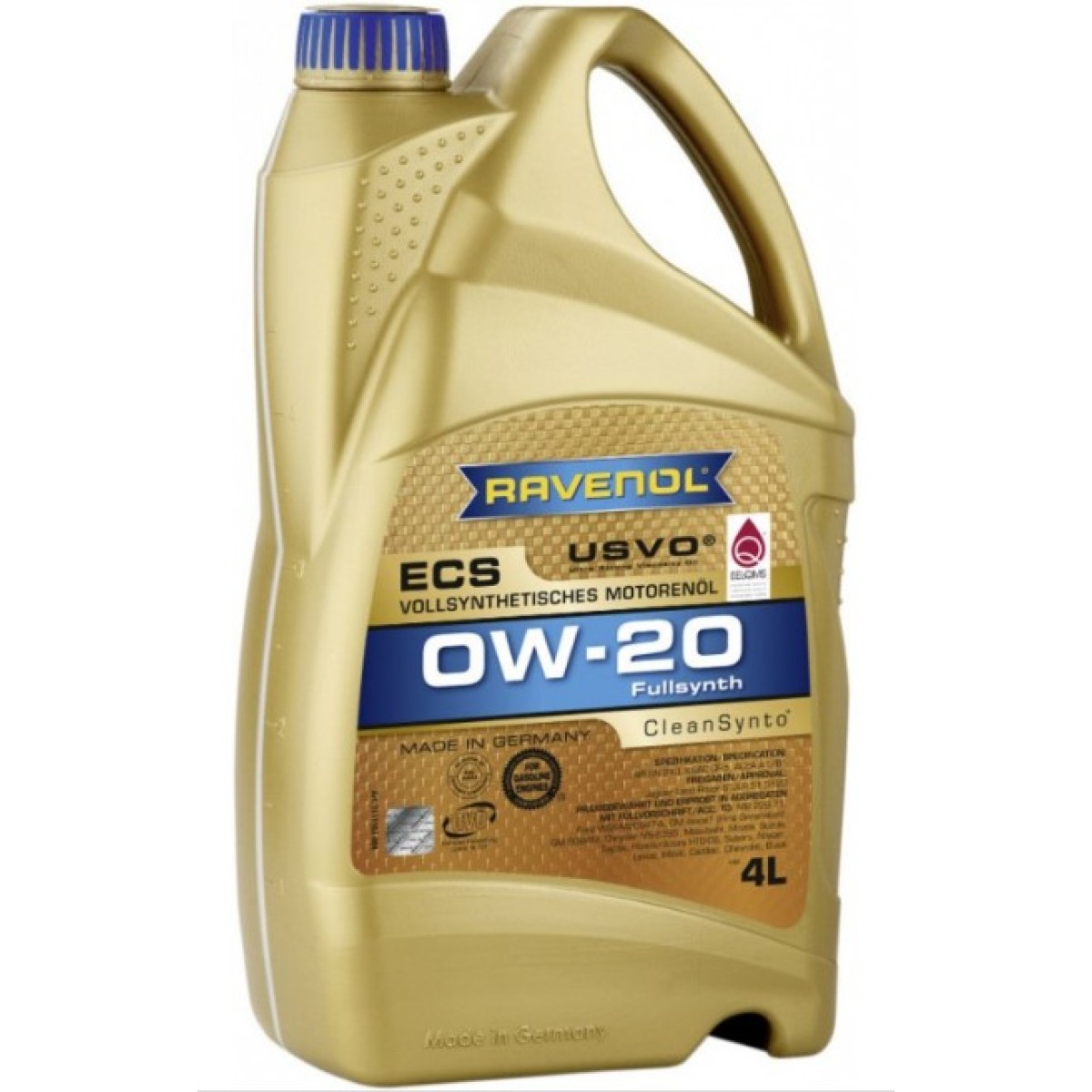 Двигателно масло Ravenol ECO SYNTH ECS 0W20 4L