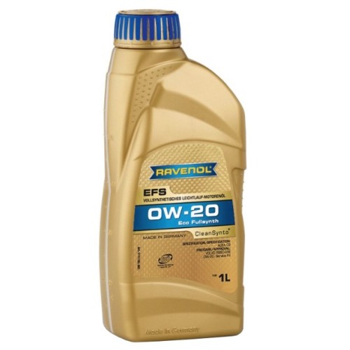 Двигателно масло Ravenol EFS ECOFULLSYNTH 0W20 1L