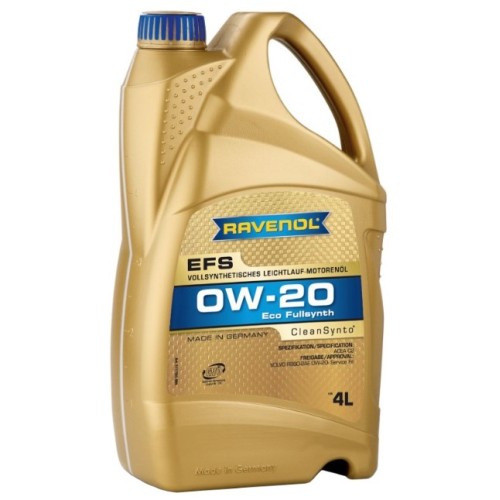 Двигателно масло Ravenol EFS Eco Fullsynth 0W20 4L