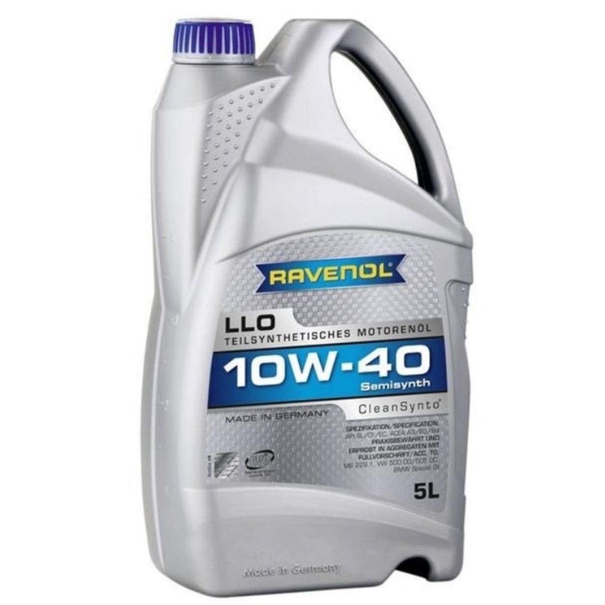 Двигателно масло Ravenol LLO 10W40 5L