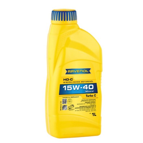 Двигателно масло Ravenol Turbo-C HD-C 15W40 1L