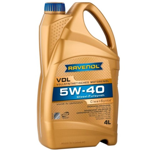 Двигателно масло Ravenol VDL 5W40 4L