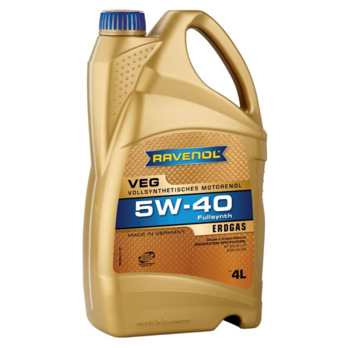 Двигателно масло Ravenol VEG 5W40 4L