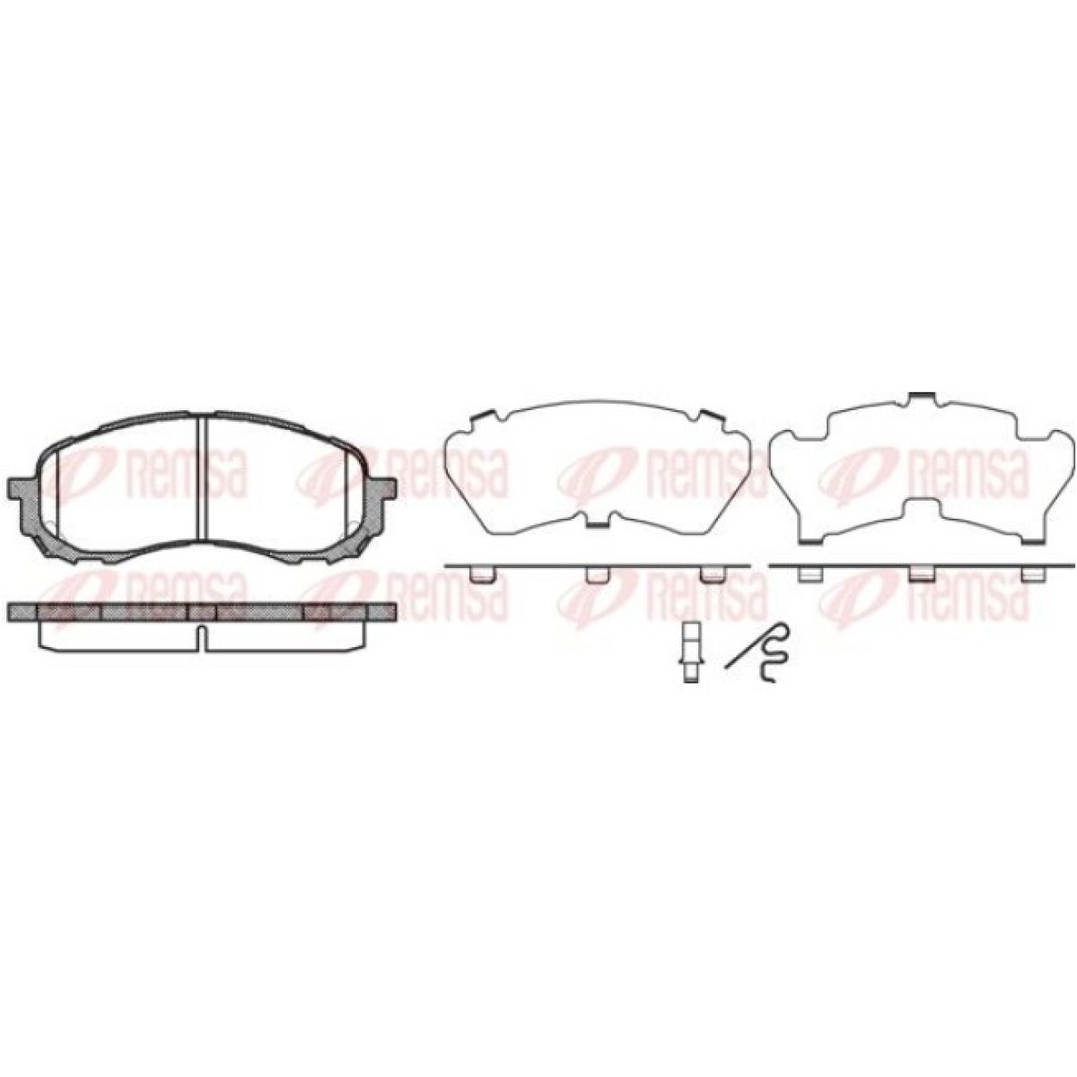 Предни накладки 1081.11 Subaru Impreza