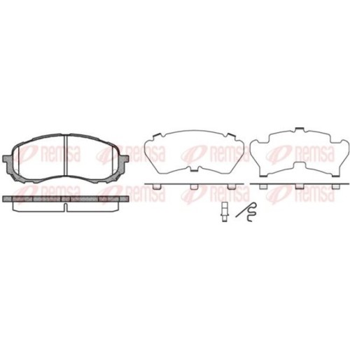 Предни накладки 1081.11 Subaru Impreza