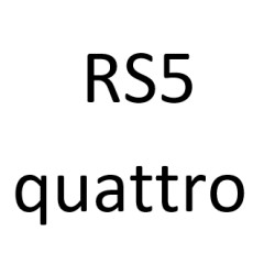 RS5 quattro CFSA 450 к.с. 2012-2015