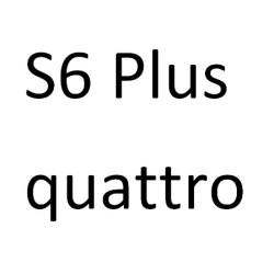 S6 Plus quattro AHK 326 к.с. 1996-1997
