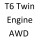 T6 Twin Engine AWD B 4204 T46 B 4204 T52 B 4204 T34 340 к.с. 2019-