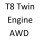 T8 Twin Engine AWD B 4204 T34 390 к.с. 2019-
