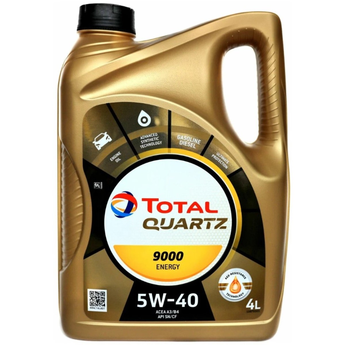 Двигателно масло Total Quartz 9000 ENERGY 5W40 4L