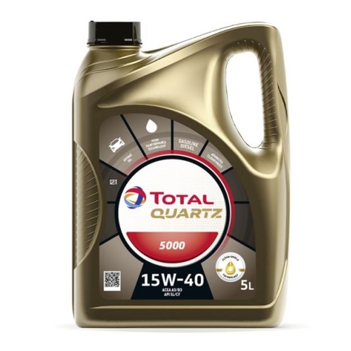 Двигателно масло Total Quartz 5000 15W40 5L