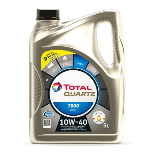 Двигателно масло Total Quartz 7000 DIESEL 10W40 5L
