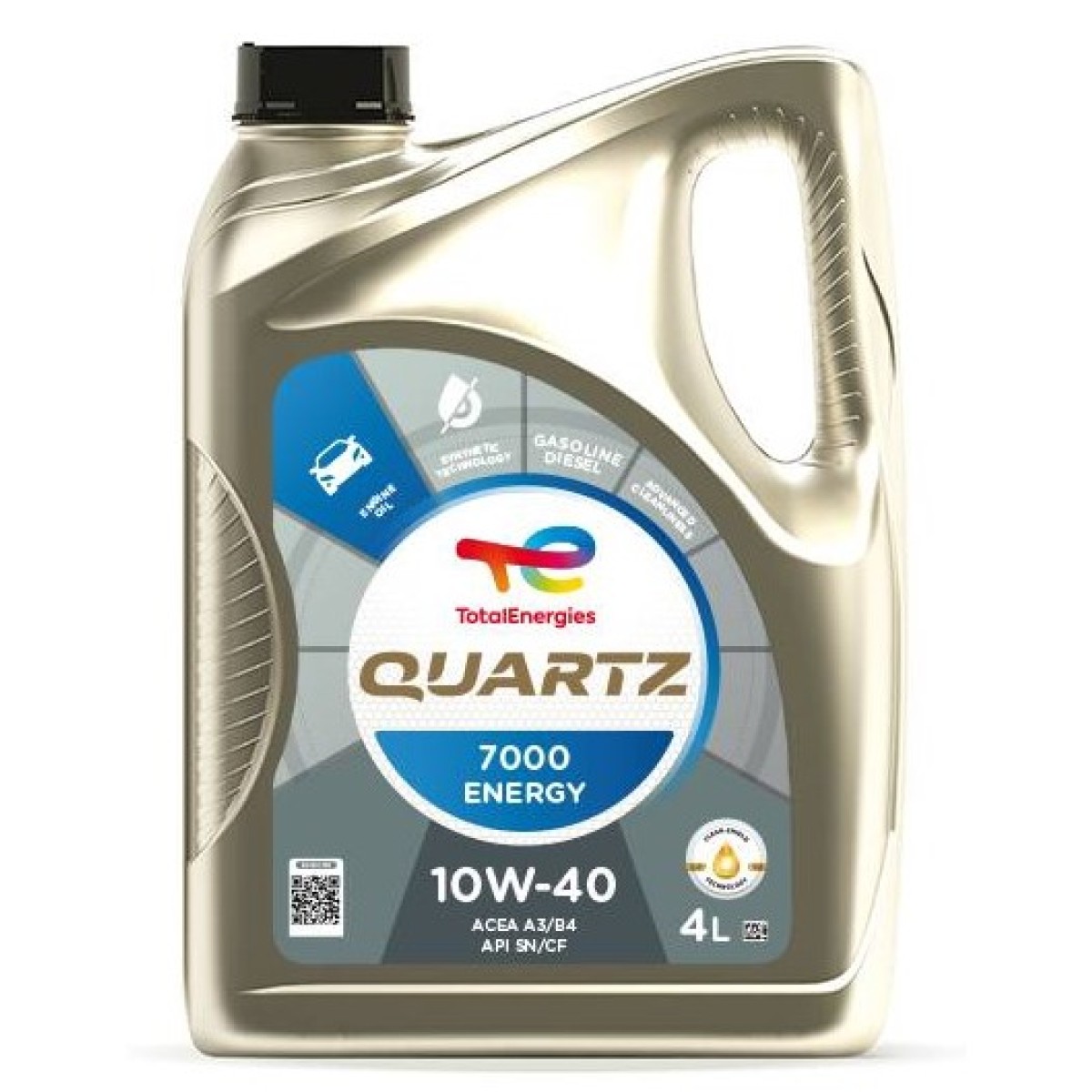 Двигателно масло Total Quartz 7000 ENERGY 10W40 4L