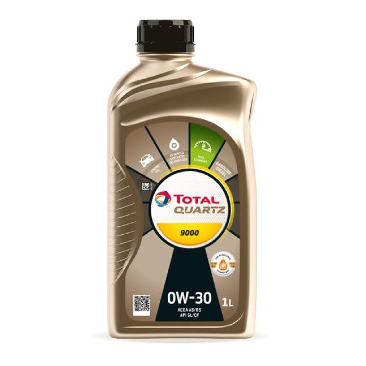 Двигателно масло Total Quartz 9000 0W30 A5/B5 1L