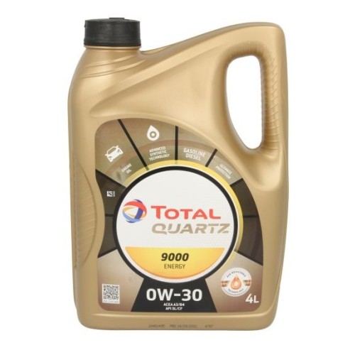 Двигателно масло Total Quartz 9000 ENERGY 0W30 4L