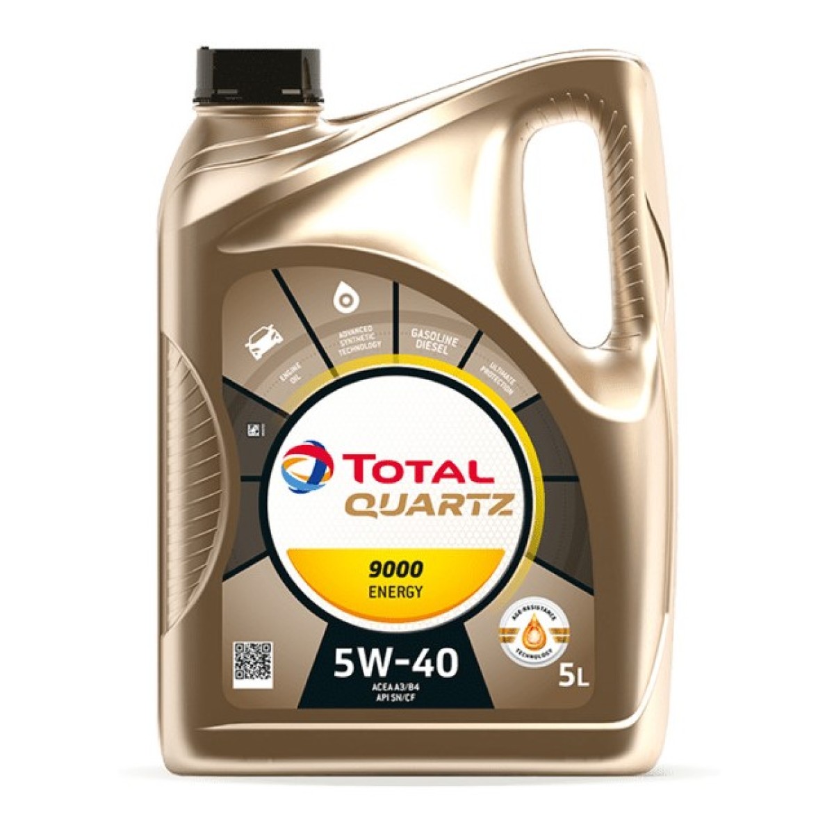 Двигателно масло Total Quartz 9000 ENERGY 5W40 5L