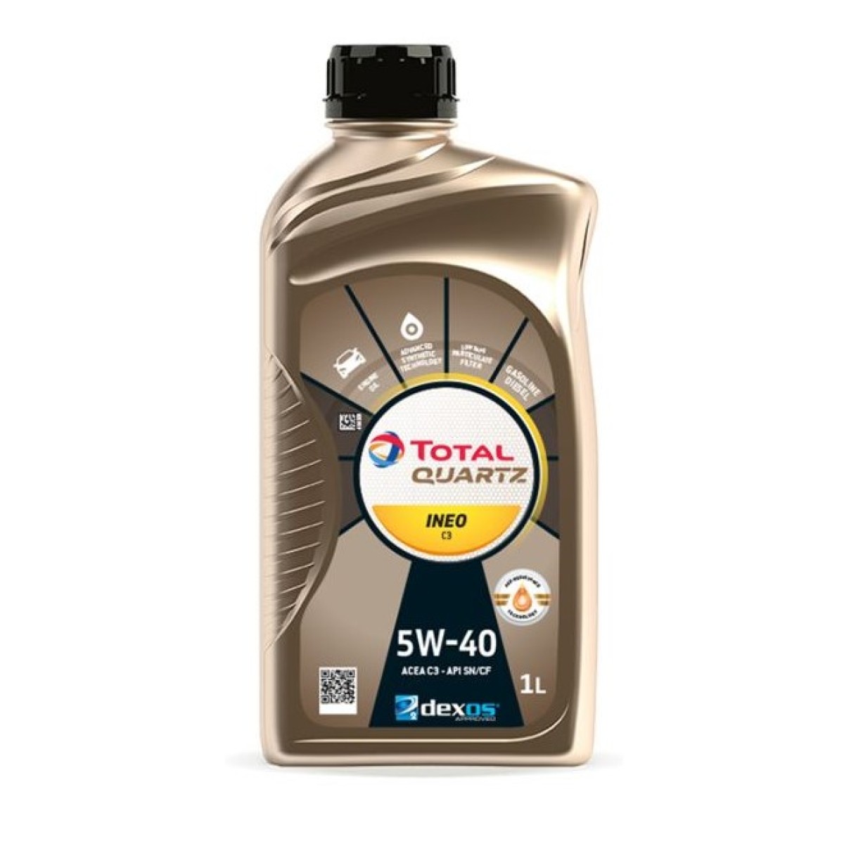 Двигателно масло Total Quartz INEO C3 5W40 1L