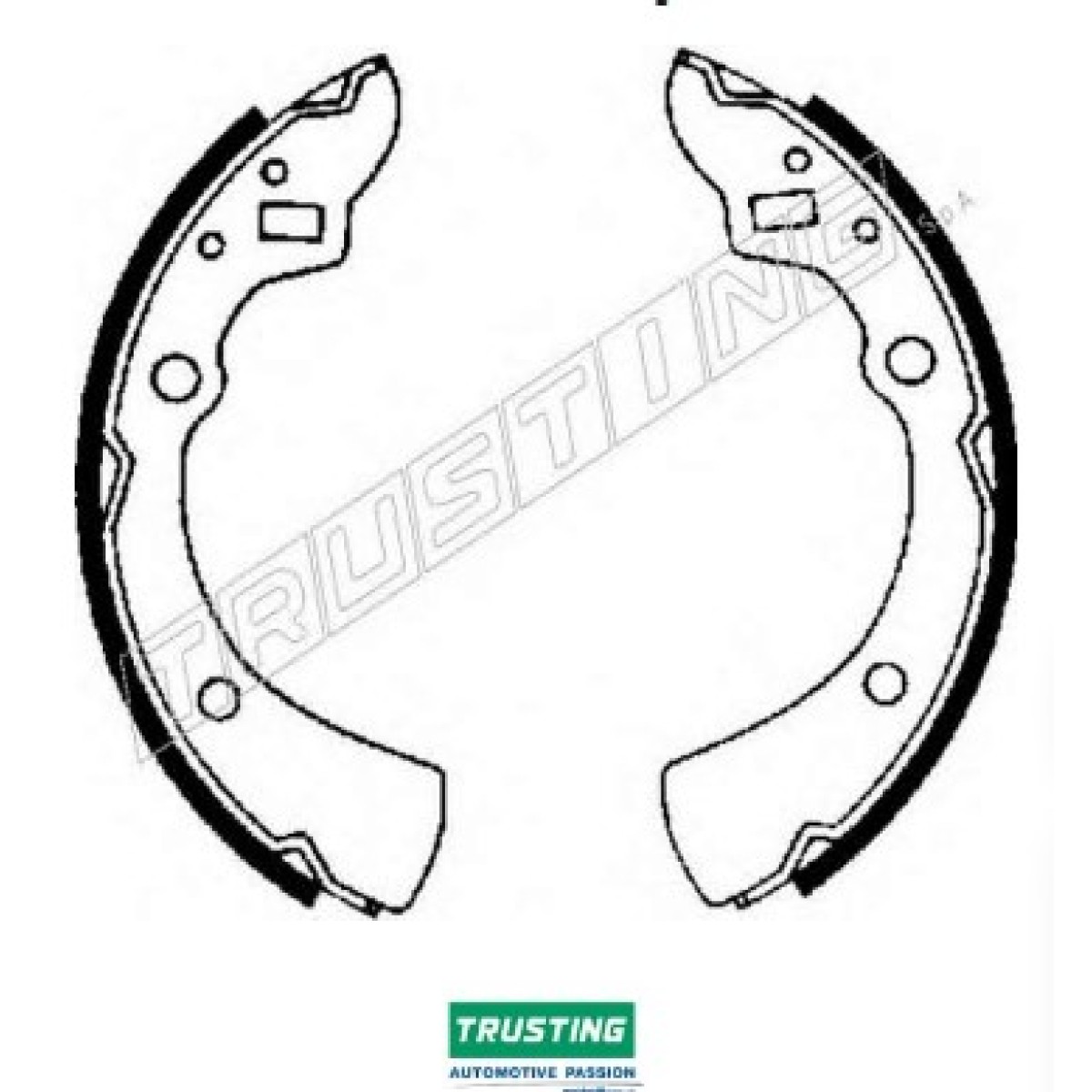 Спирачни челюсти 049.115 Mazda