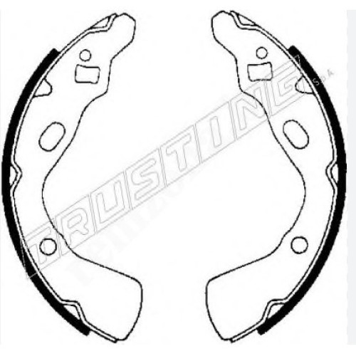 Спирачни челюсти 049.140 Kia Mazda
