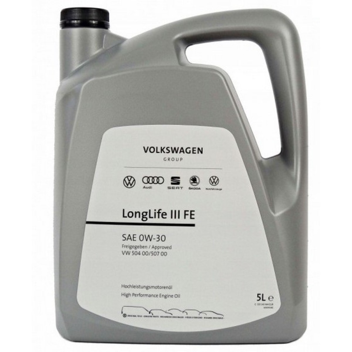 Оригинално масло VW 0W30 5L G S55 545 M4 двигател