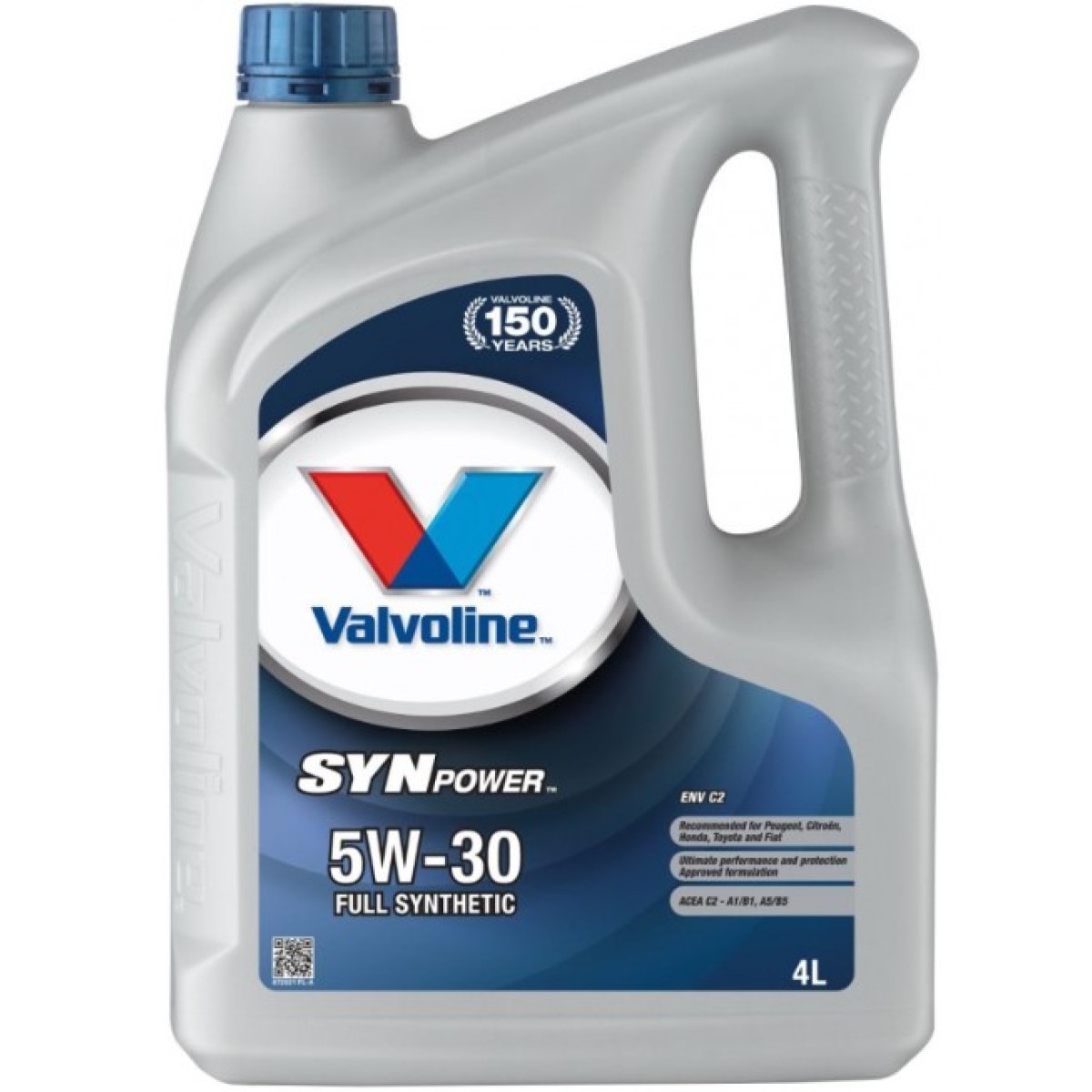 Двигателно масло Valvoline SYNPOWER ENV C2 5W30 4L