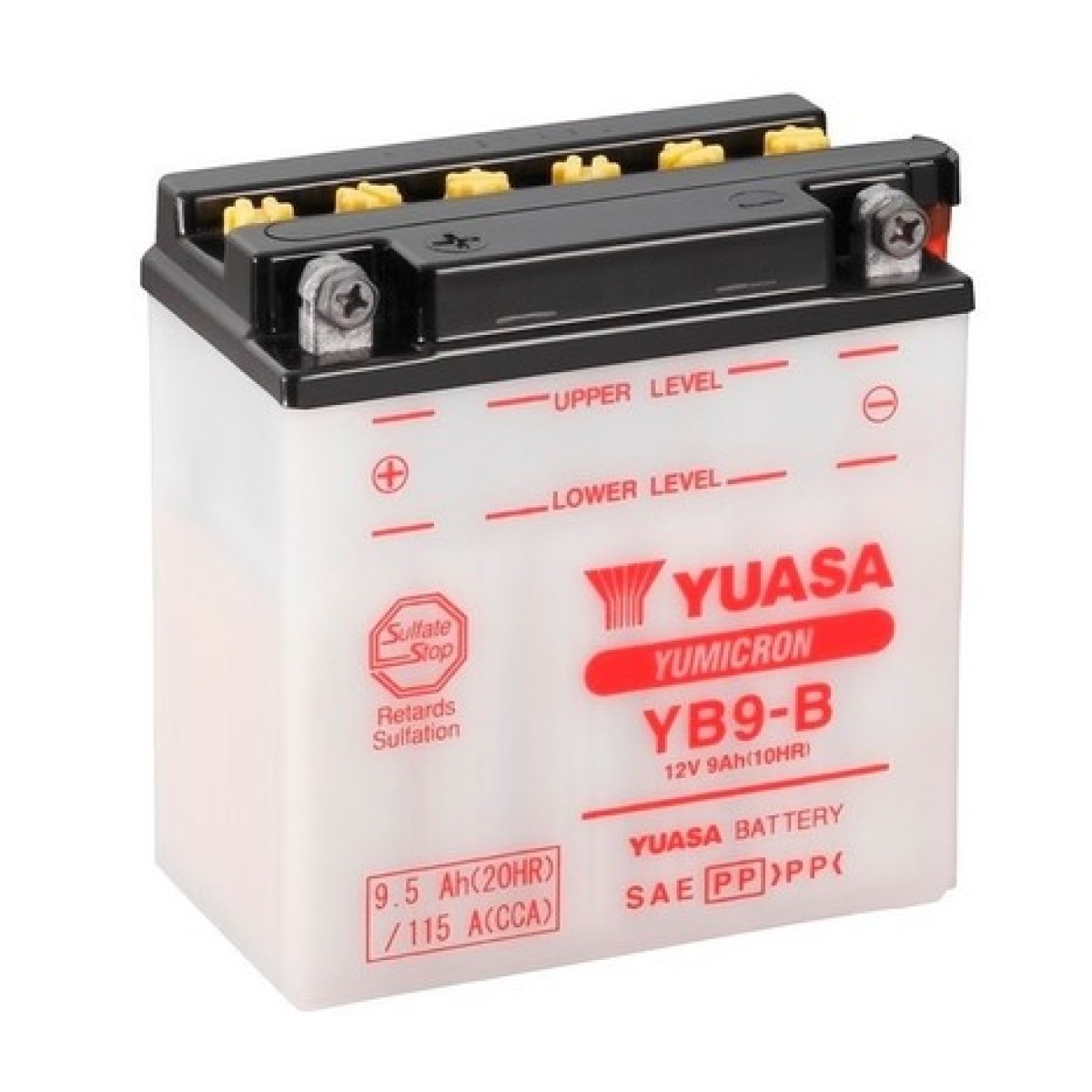 Акумулатор YUASA YB9-B 9.5 Ah