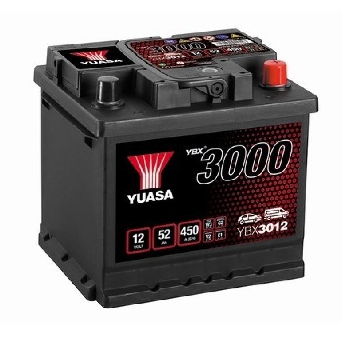 Акумулатор YUASA YBX3012 52 Ah