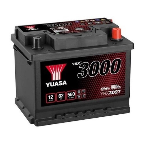 Акумулатор YUASA YBX3027 62 Ah