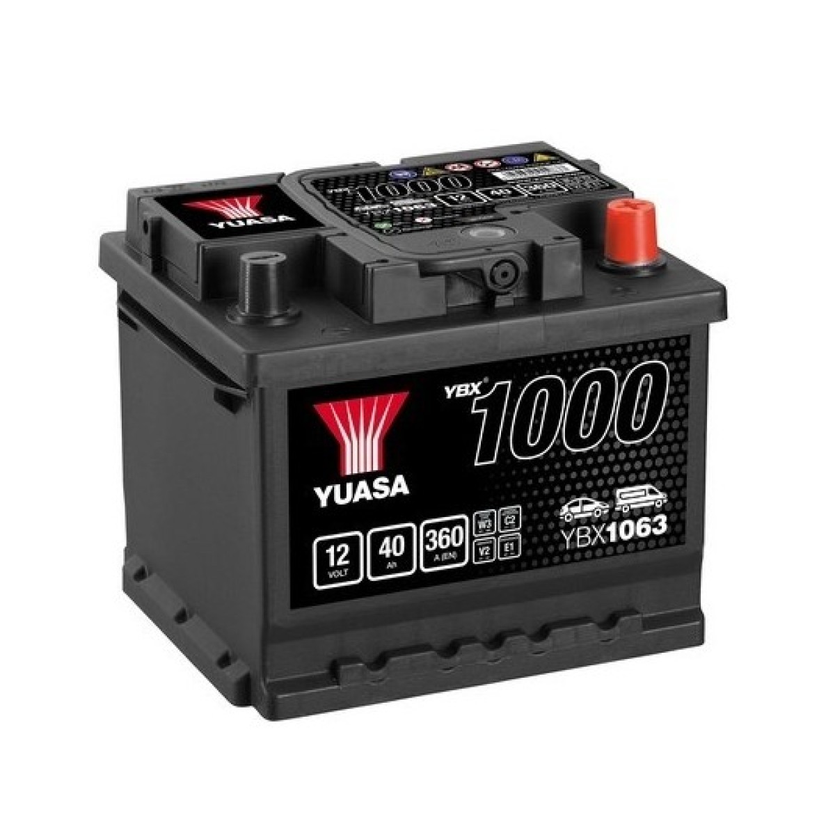 Акумулатор YUASA YBX1063 40 Ah